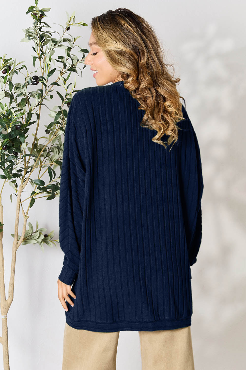 Ribbed Haven Cardigan
