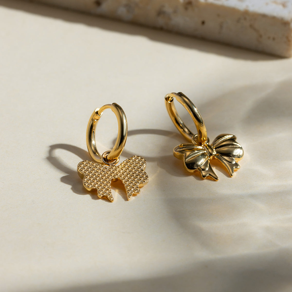 Golden Knot Earrings