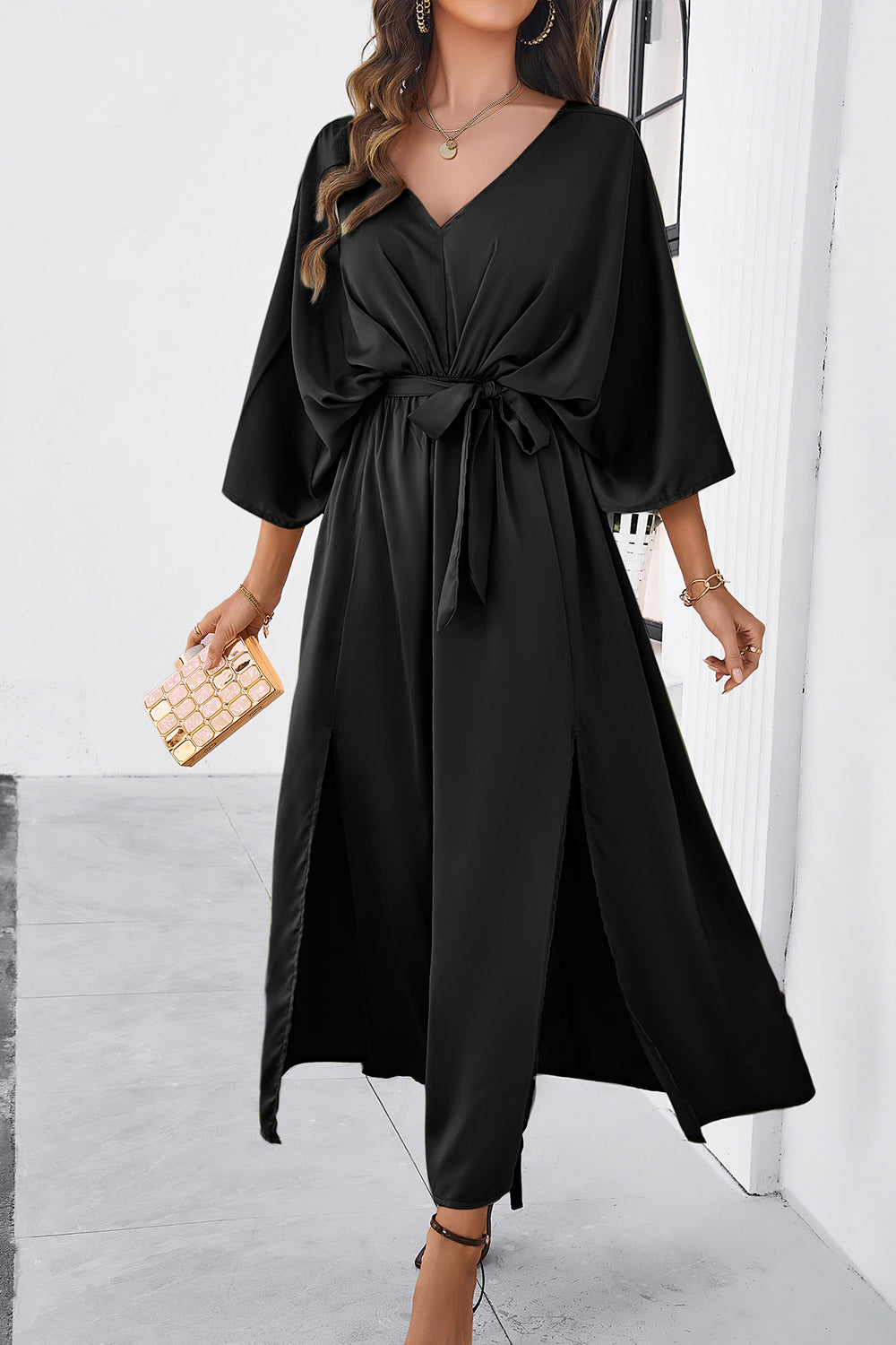 Delaney Dual Slit Dress