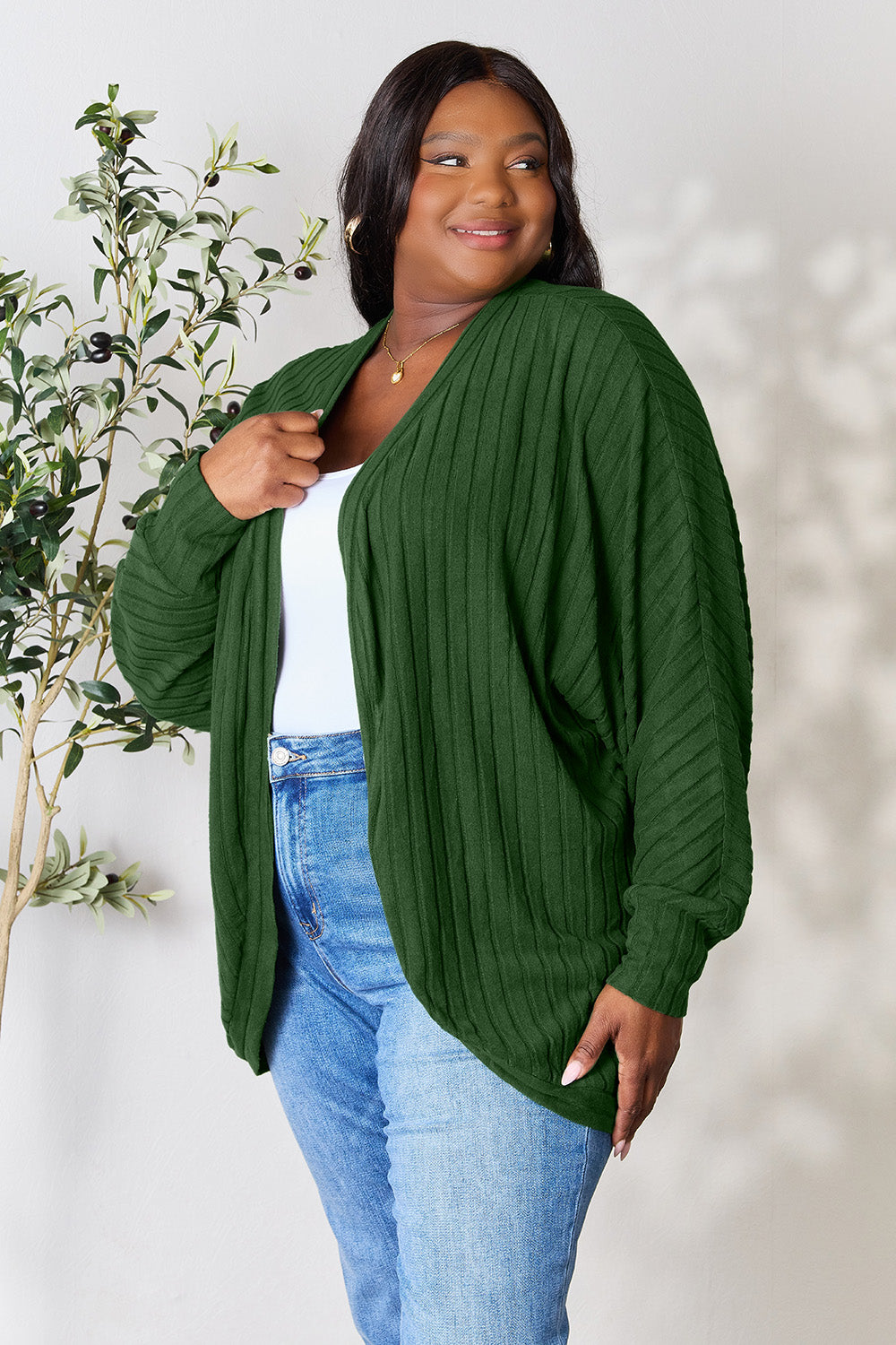 Ribbed Haven Cardigan