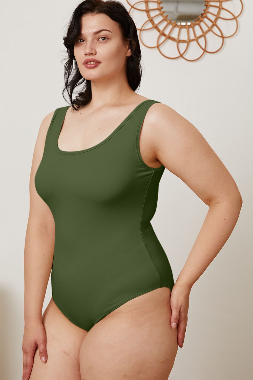 Natalie Square Neck Bodysuit