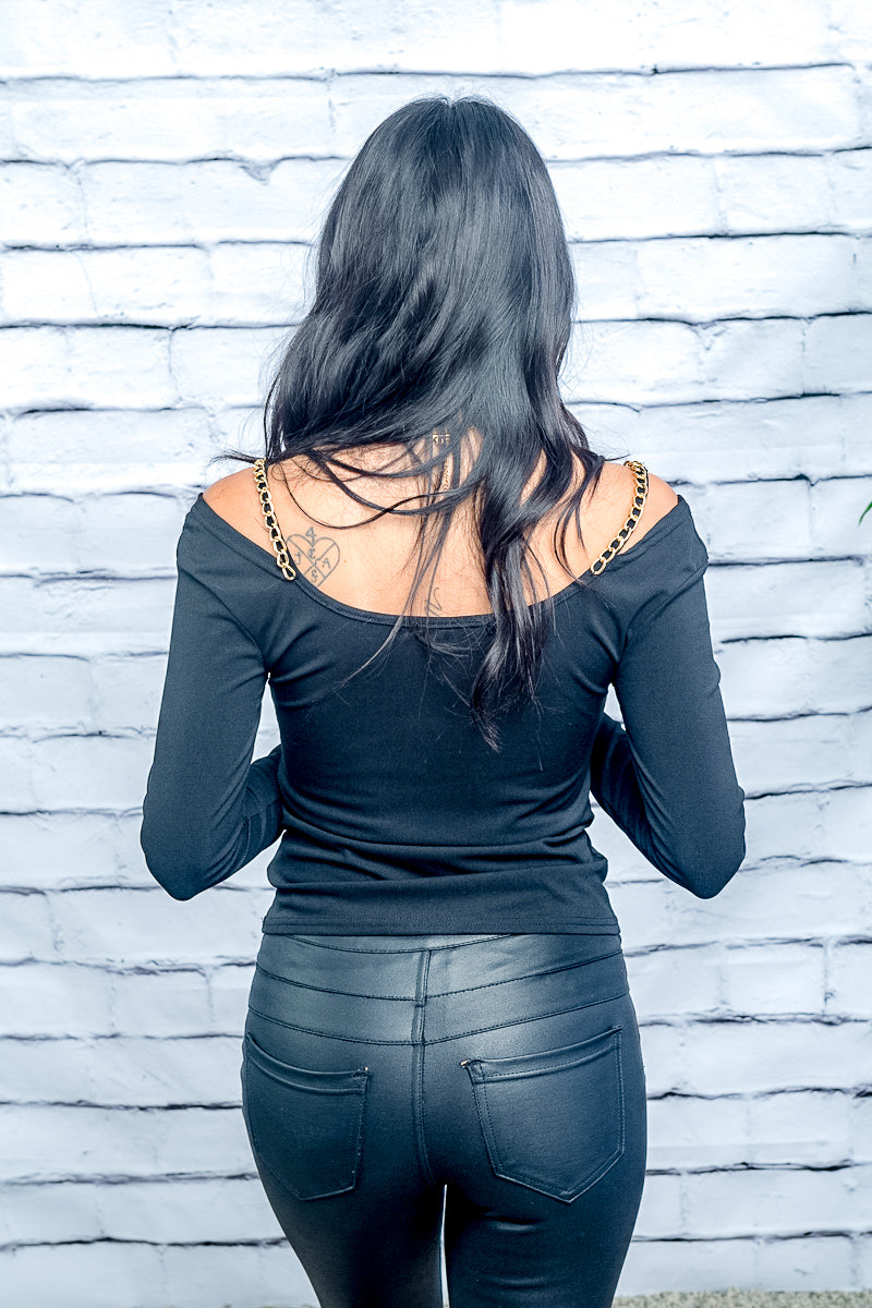 Midnight Chained Top