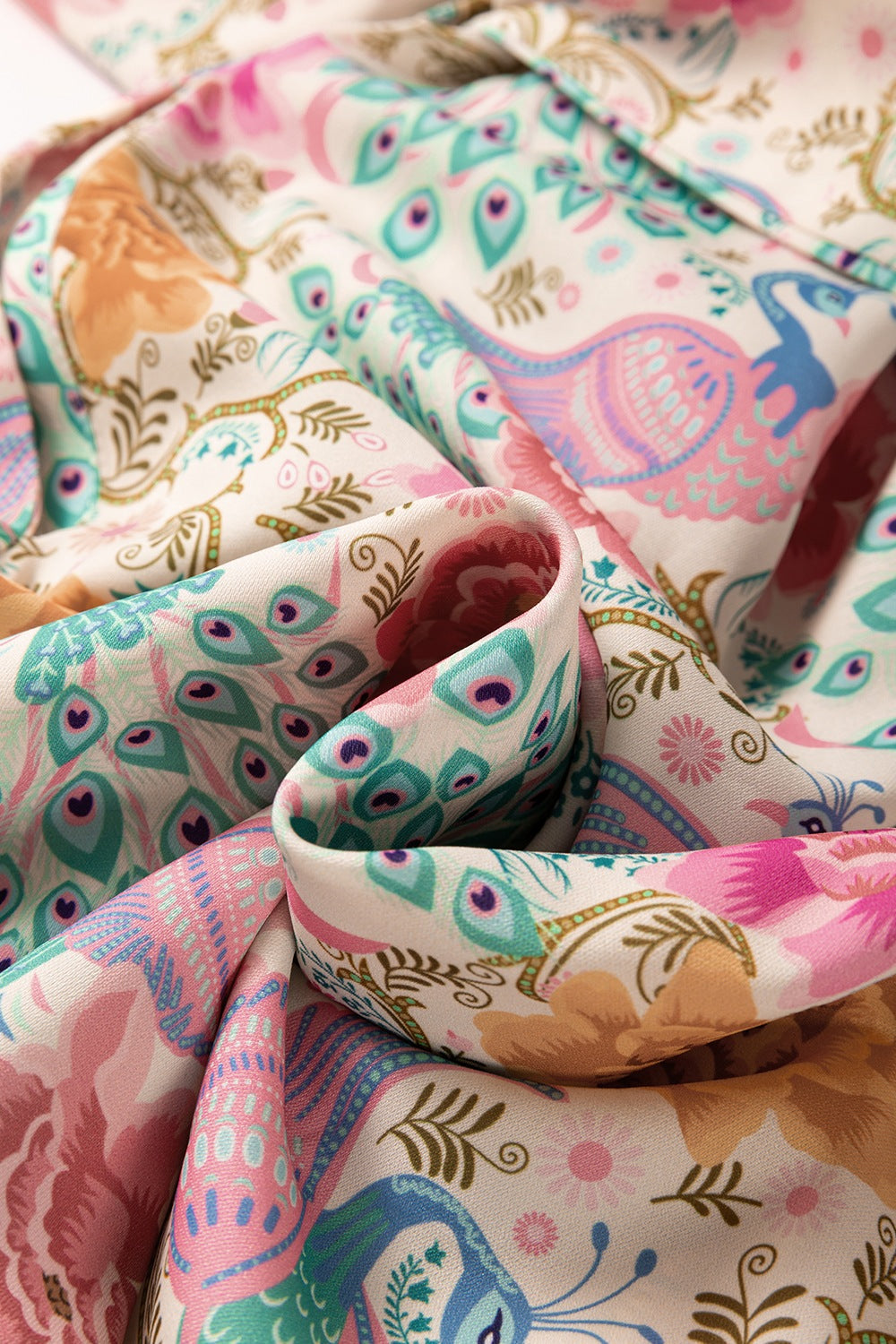 Floral Peacock Dream Dress