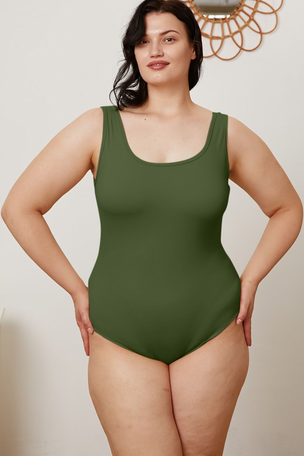 Natalie Square Neck Bodysuit