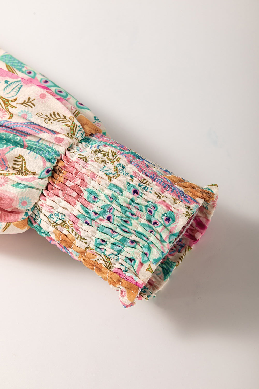 Floral Peacock Dream Dress