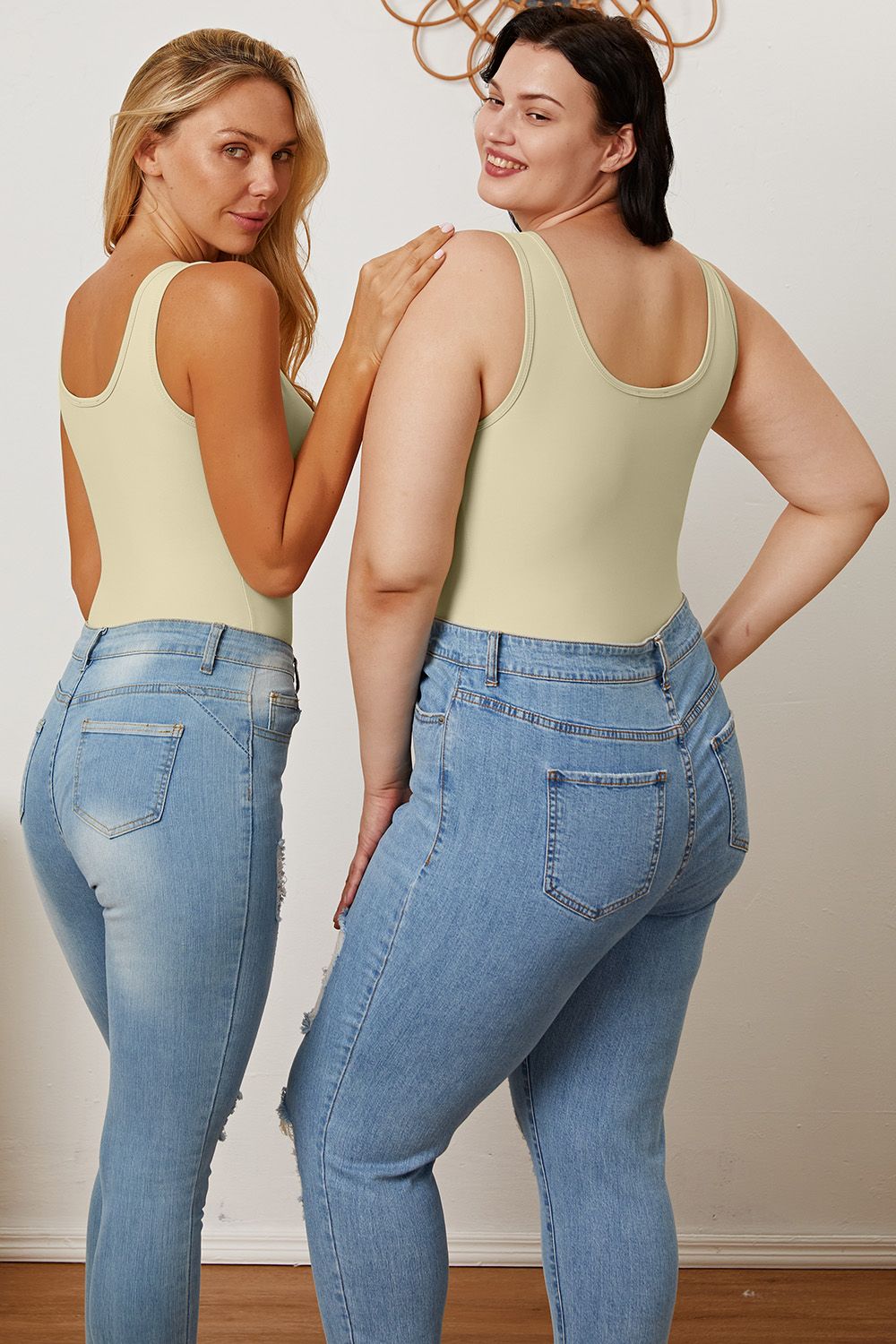 Natalie Square Neck Bodysuit