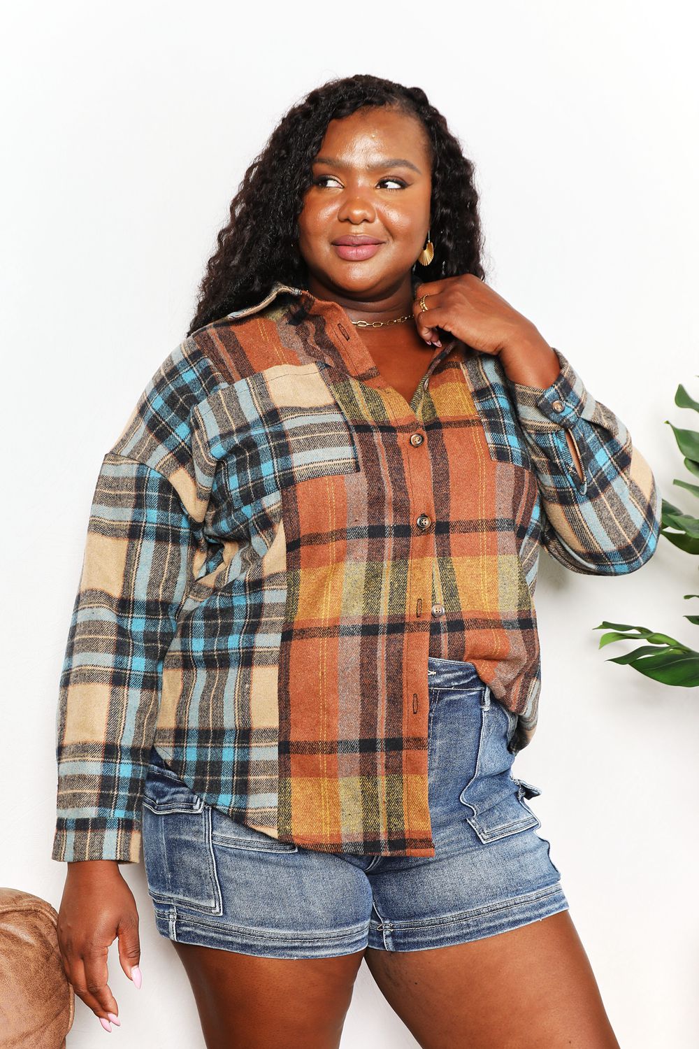 Rustic Harmony Plaid Shacket