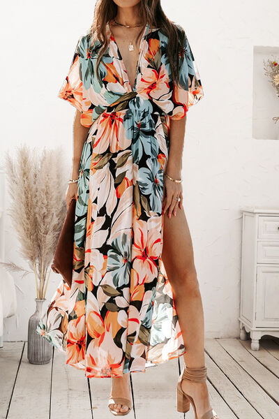 Tropical Temptation Plunge Dress