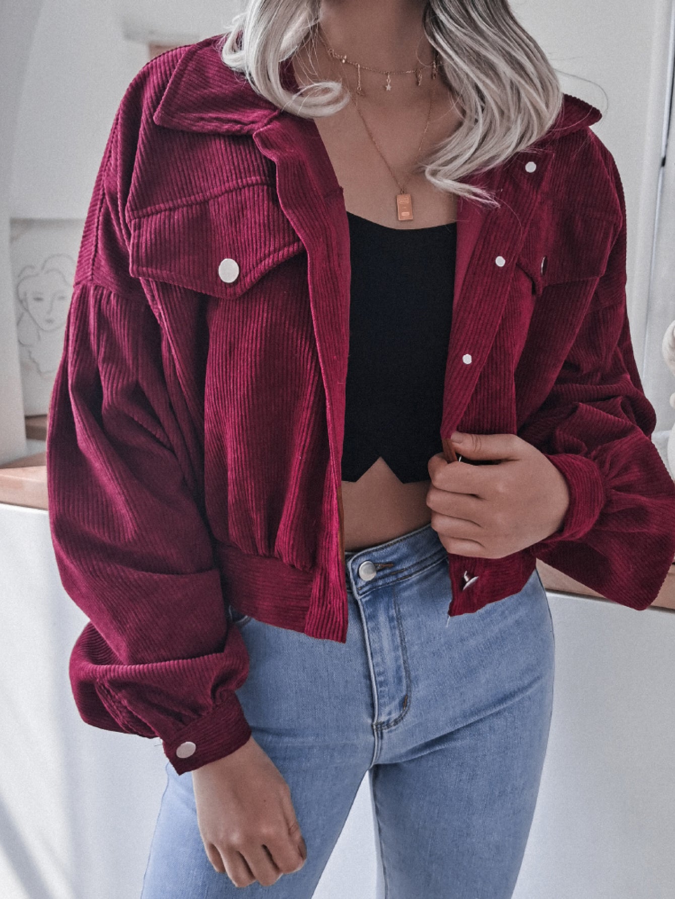 Quinn Lantern Cord Jacket