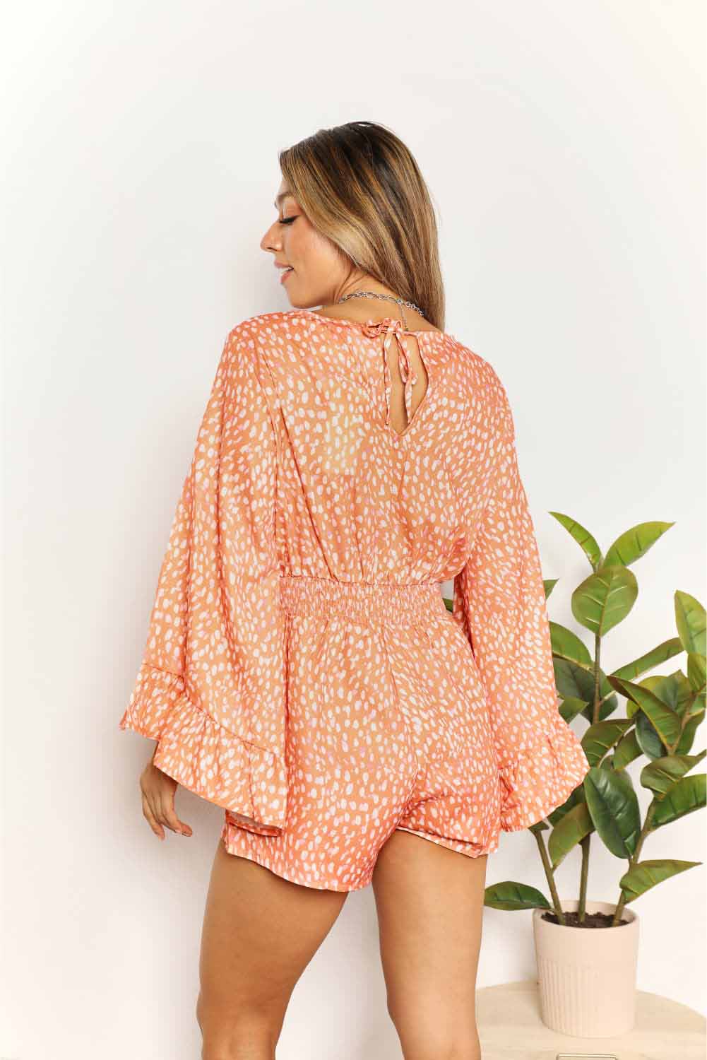 Boho Belle Surplice Romper