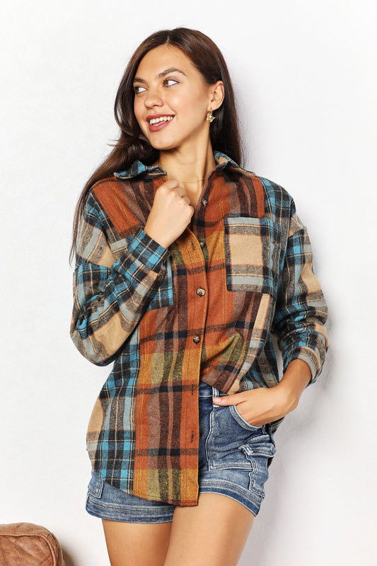Rustic Harmony Plaid Shacket