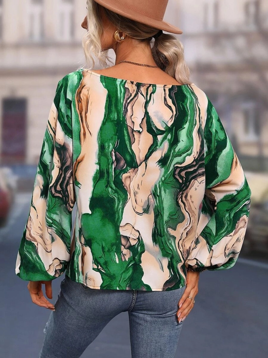 Elliana Boat Neck Blouse