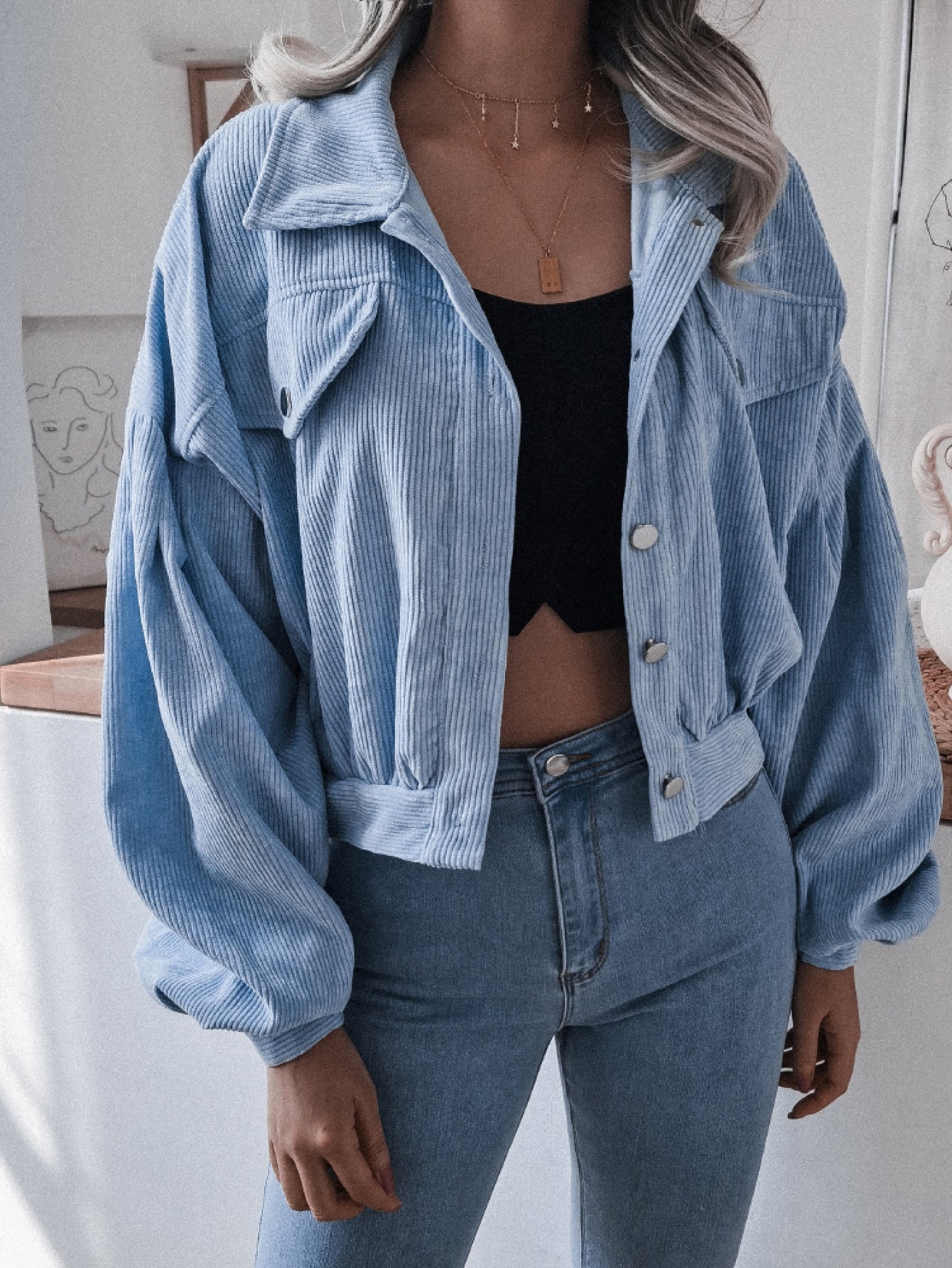 Quinn Lantern Cord Jacket