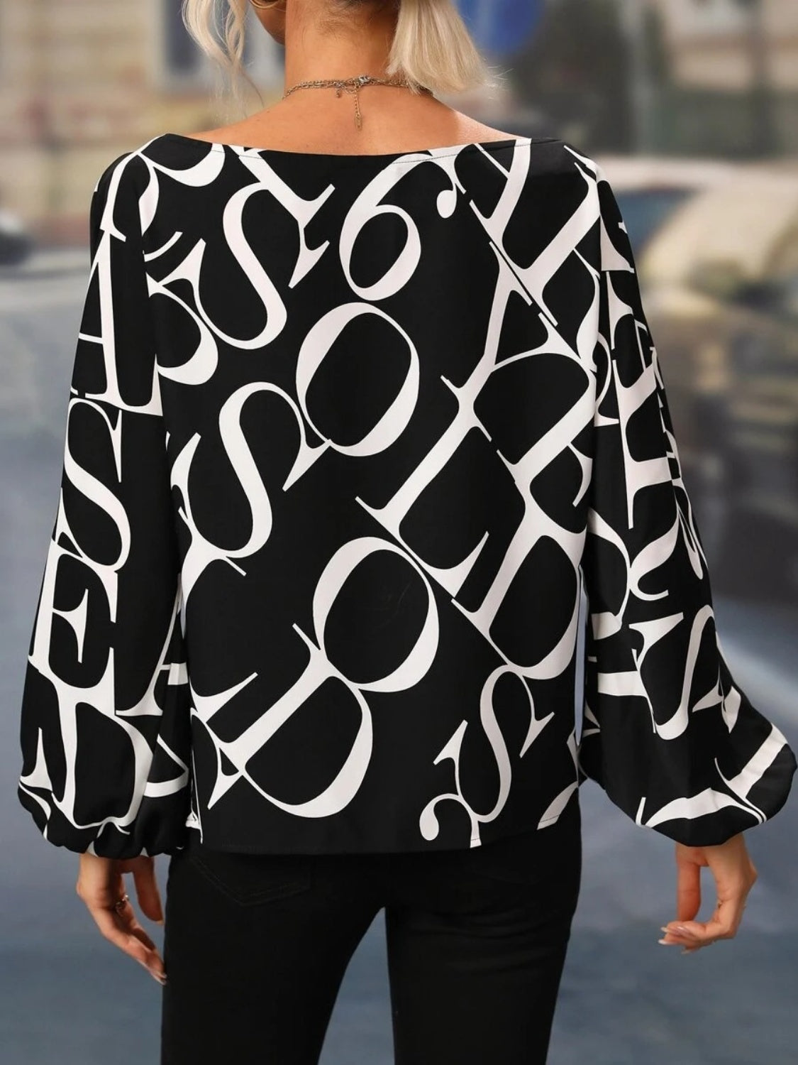 Elliana Boat Neck Blouse