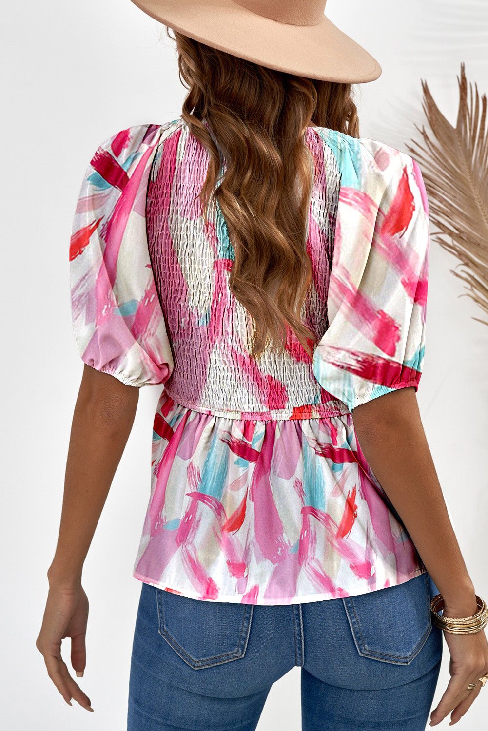 Floral Babydoll Blouse