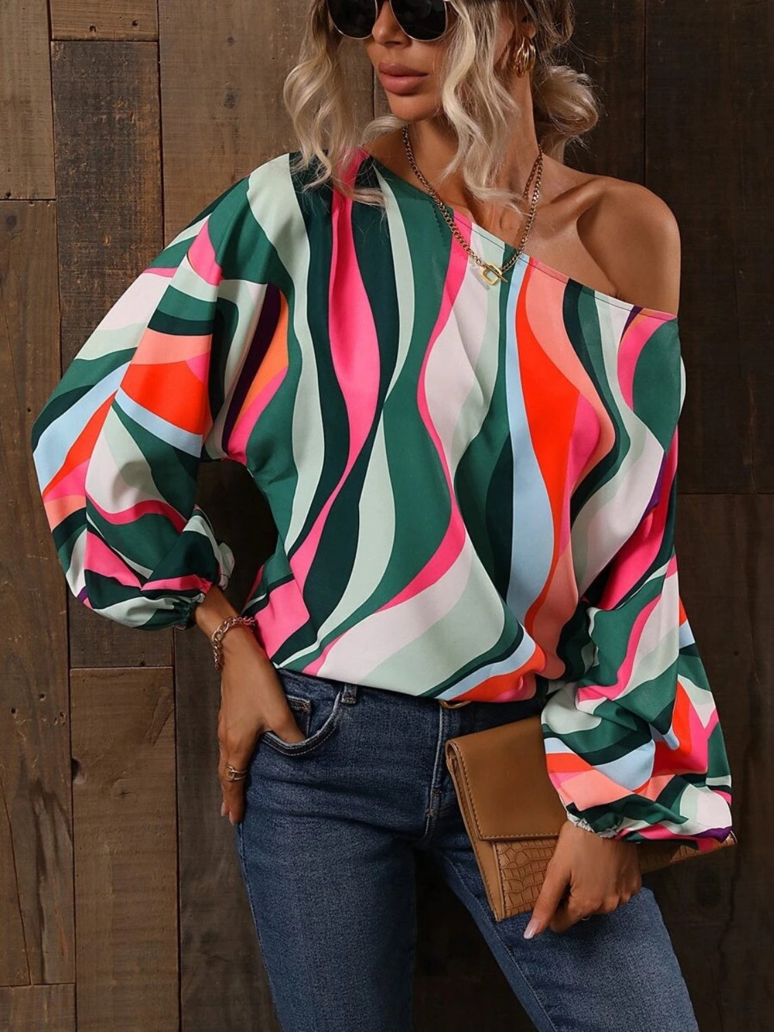 Elliana Boat Neck Blouse