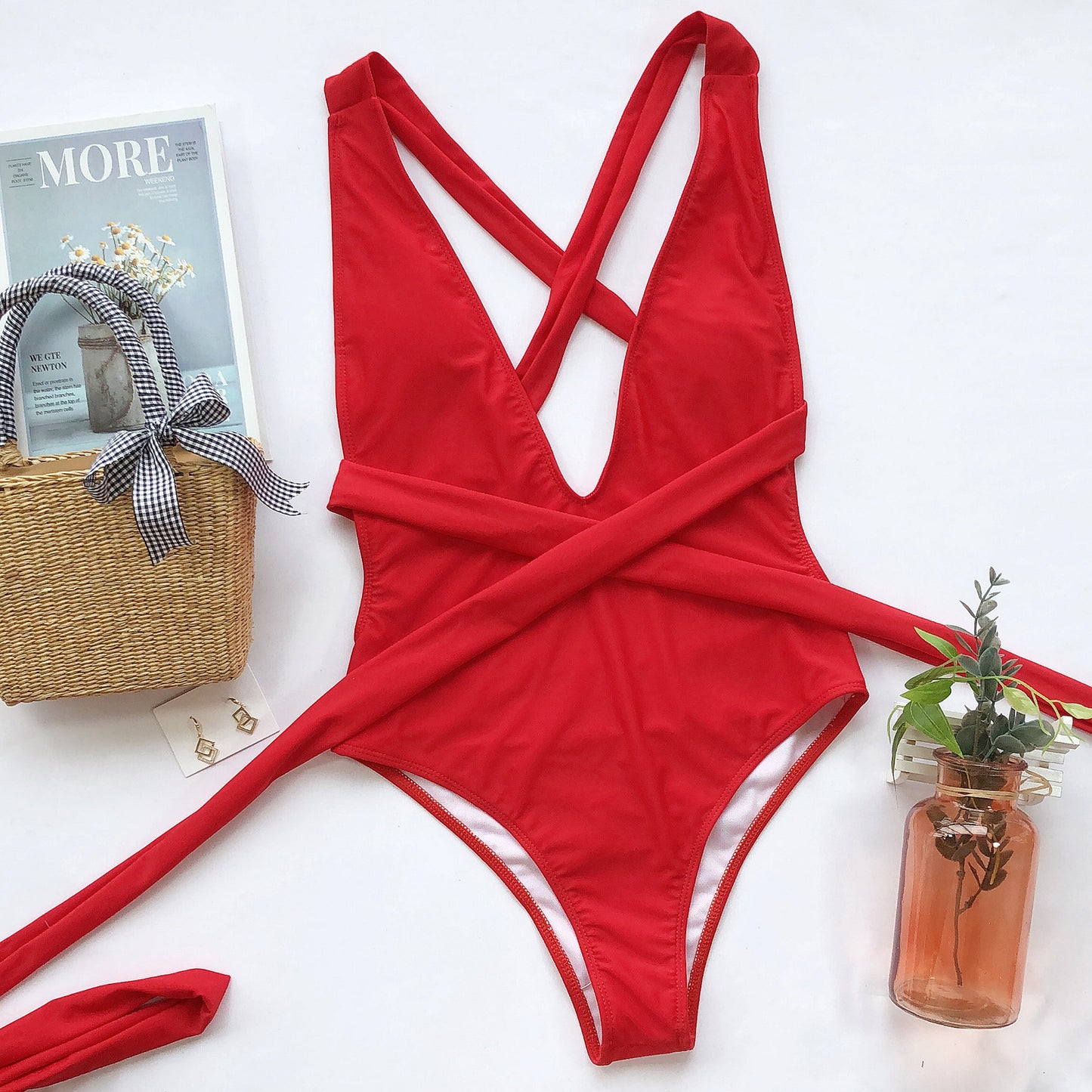 Sylvia Halter One-Piece Swimsuit