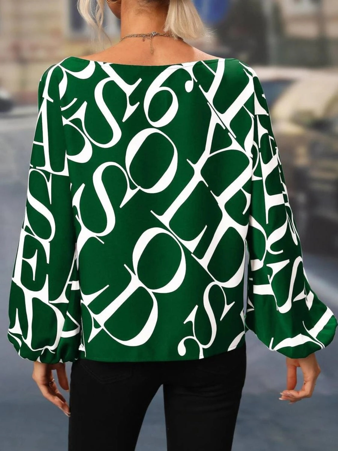 Elliana Boat Neck Blouse