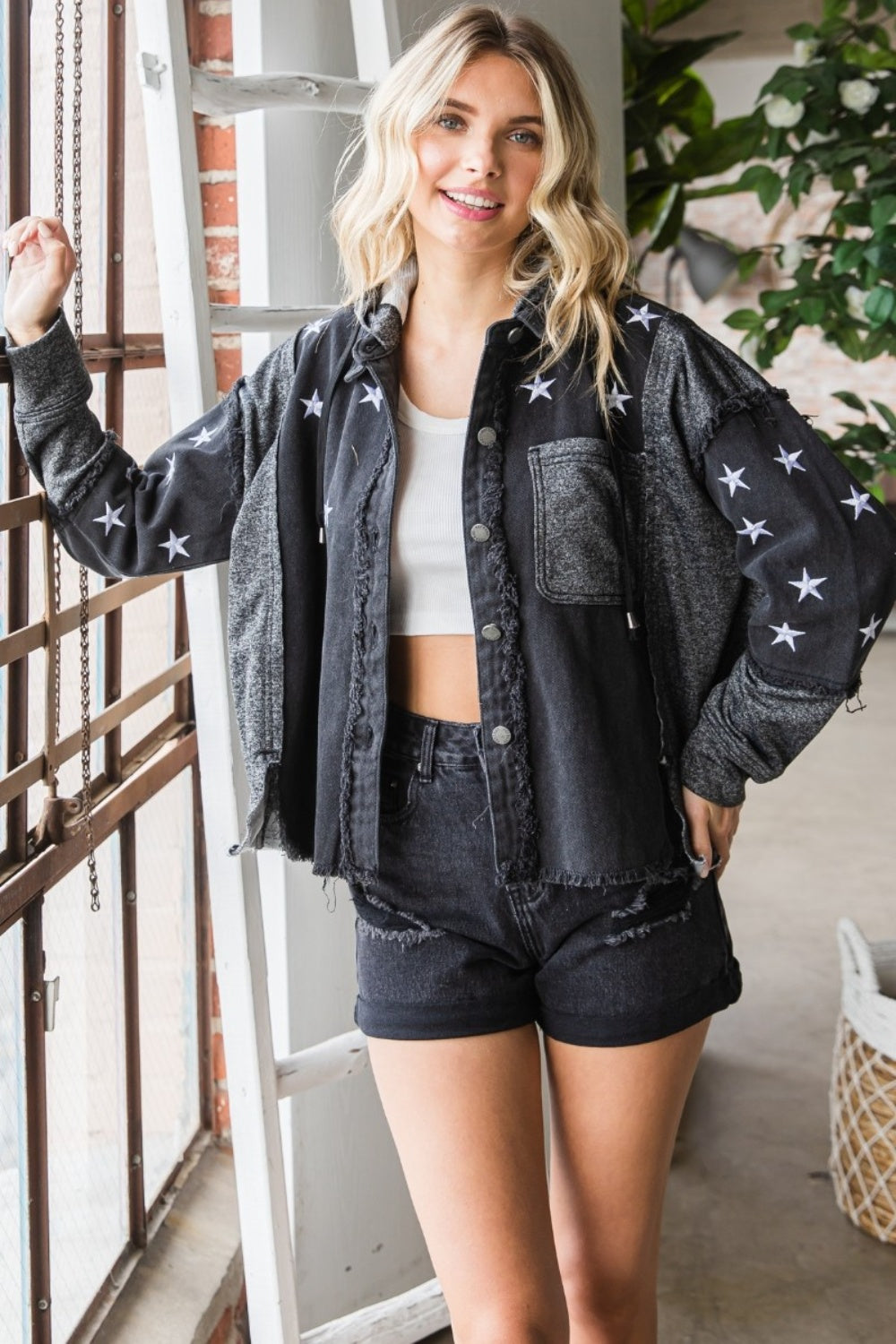 Astral Aura Denim Jacket