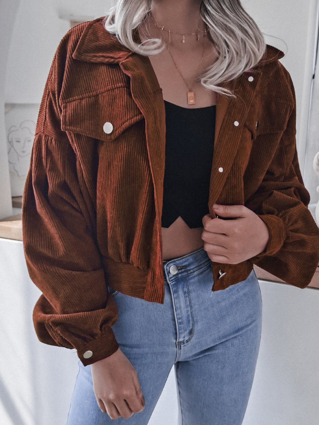 Quinn Lantern Cord Jacket