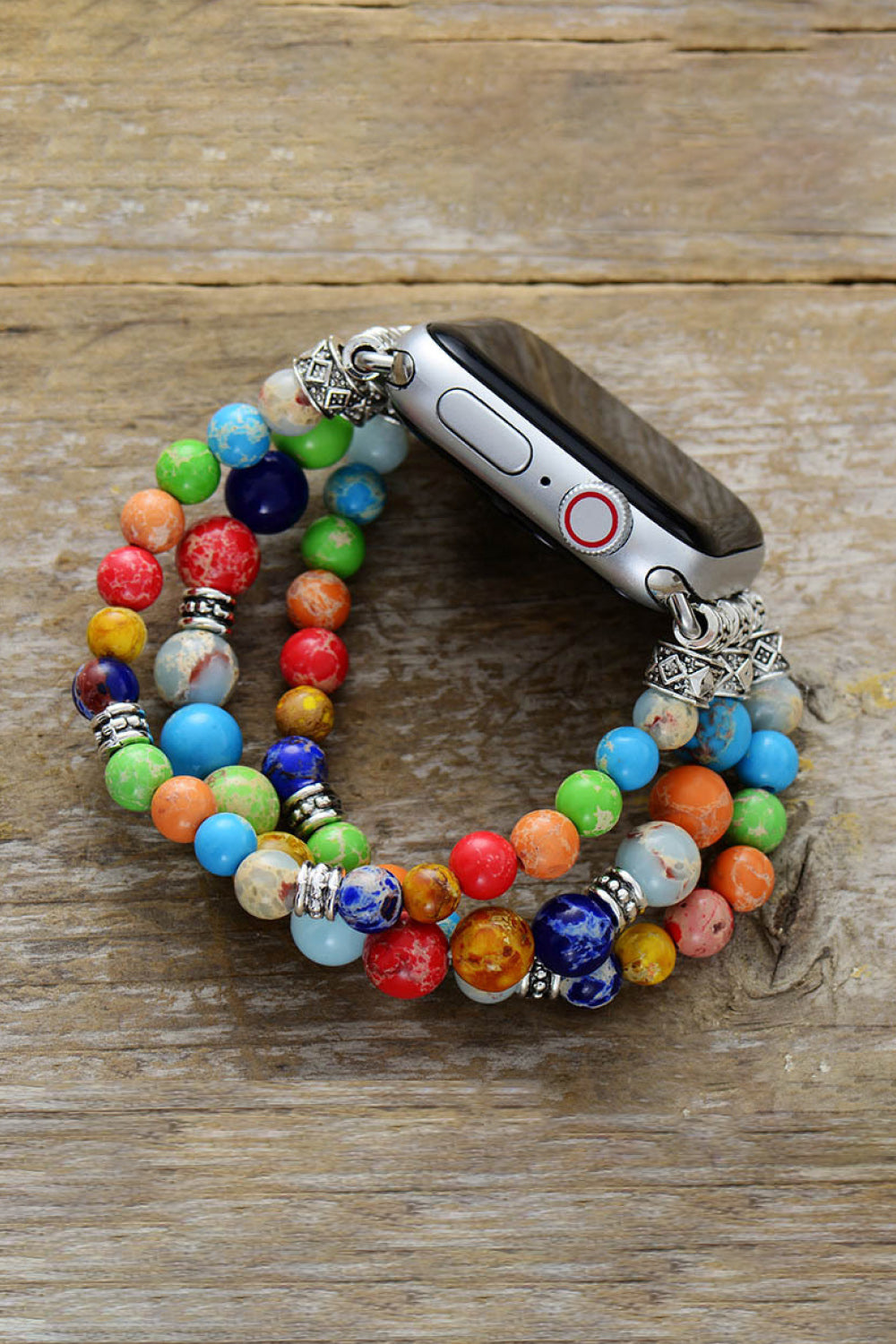 Beaded Elegance Watchband Bracelet