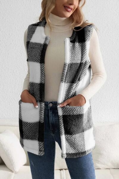 Ivy Sherpa Vest Coat
