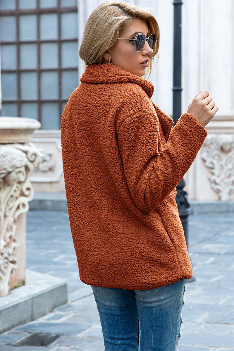 Sherpa Fusion Double-Breasted Coat