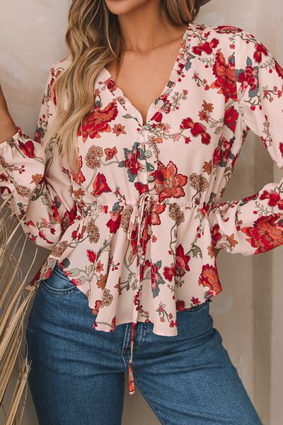 Blossom Bliss Peplum Top