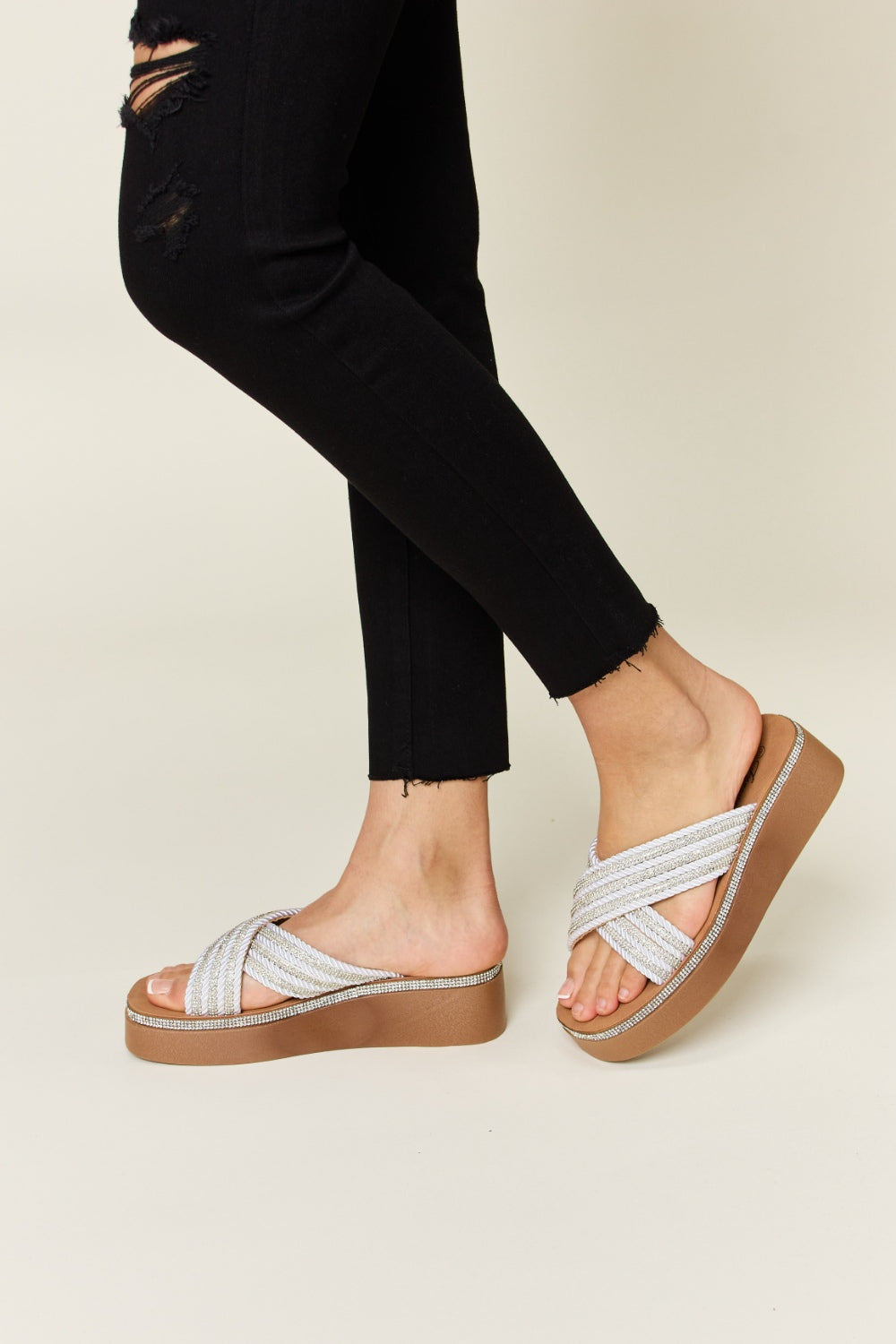 Valerie Platform Wedge Sandals