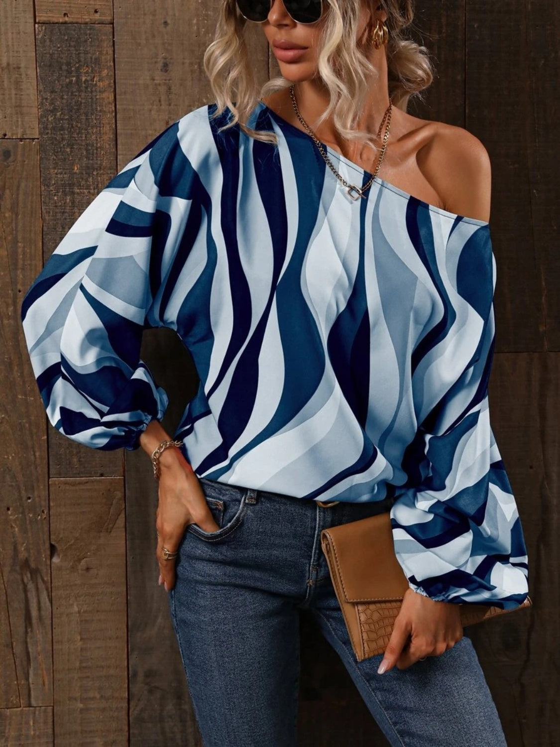 Elliana Boat Neck Blouse