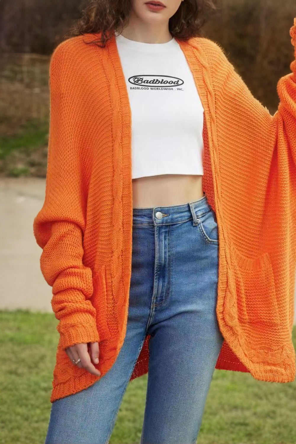 Georgina Cable-Knit Delight Cardigan