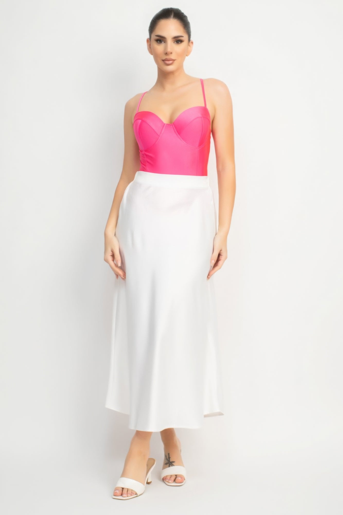 Glimmering Goddess Sweetheart Bodysuit