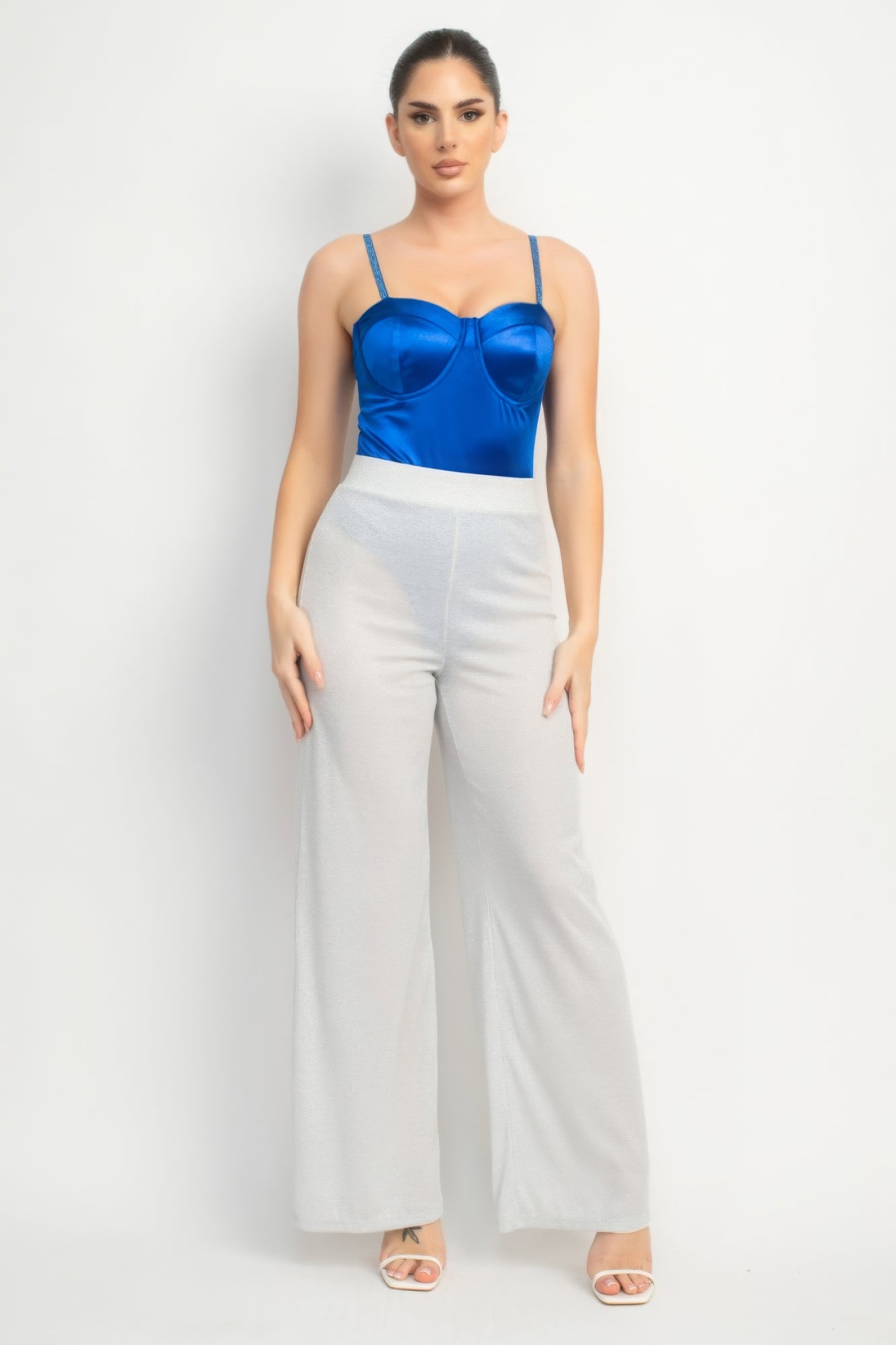 Glimmering Goddess Sweetheart Bodysuit