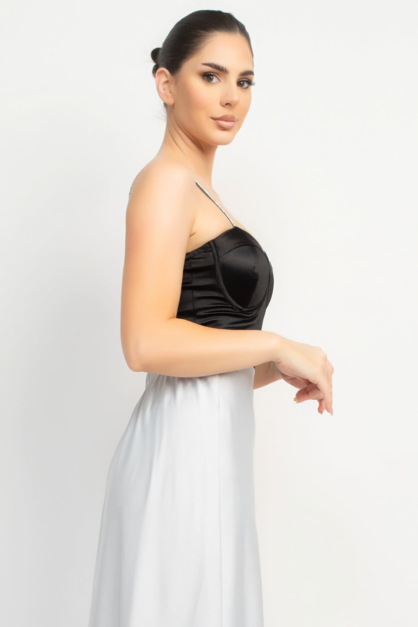 Glimmering Goddess Sweetheart Bodysuit