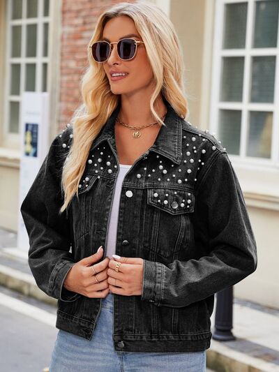 Pearl Touch Denim Jacket