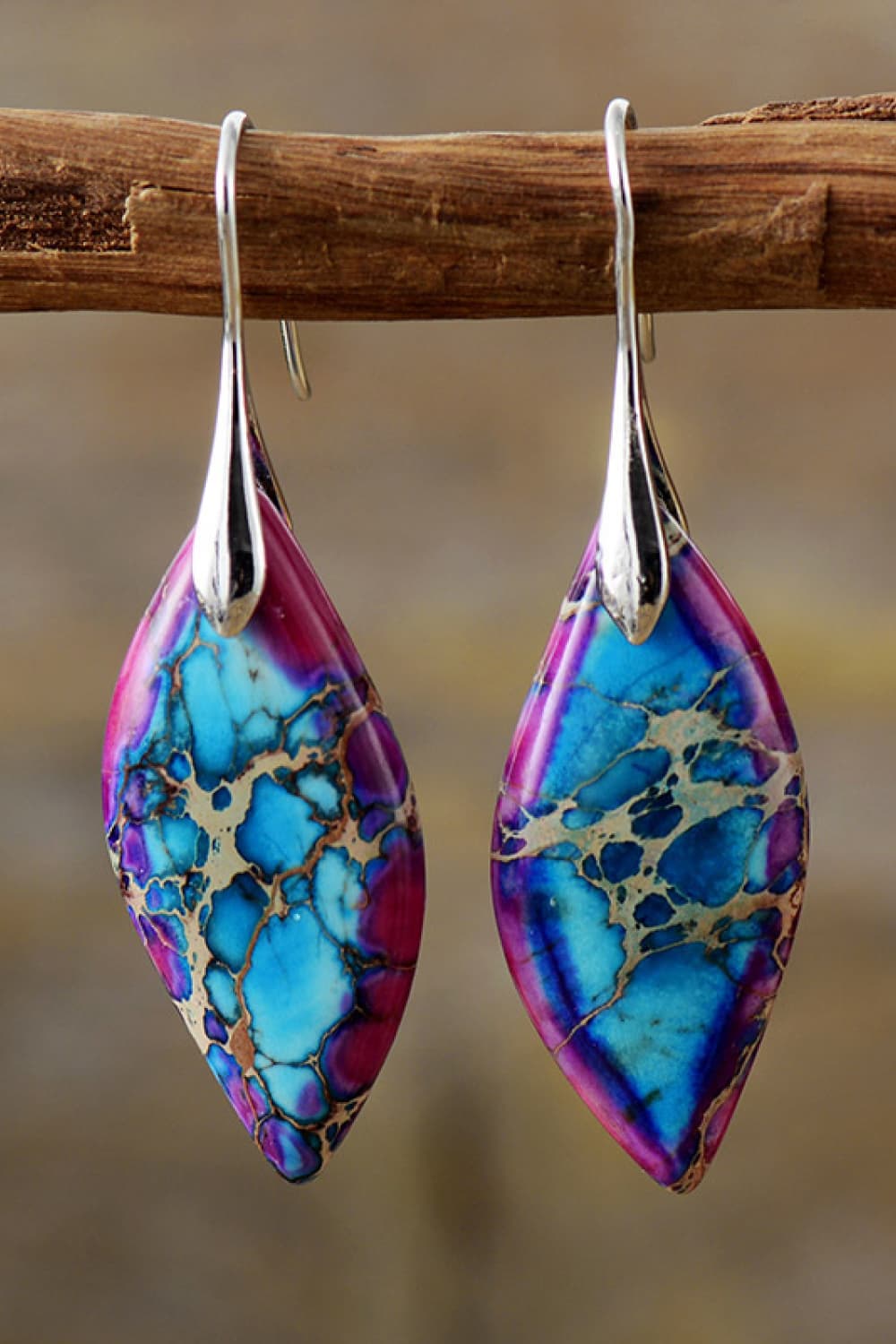 Handmade Natural Stone Earrings