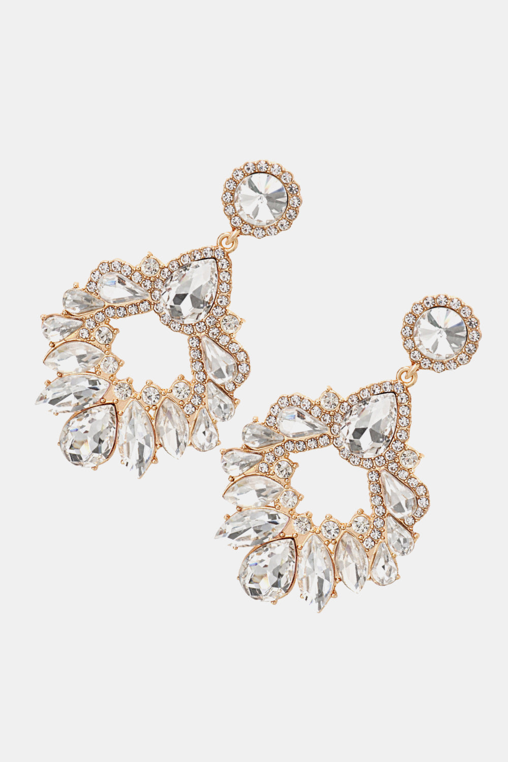 Halle Glass Drop Earrings