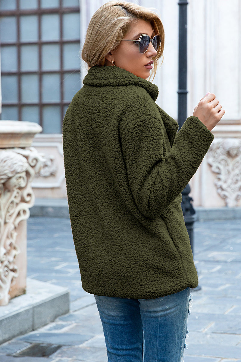 Sherpa Fusion Double-Breasted Coat