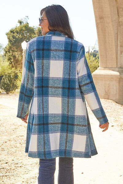 Classic Checkmate Lapel Coat