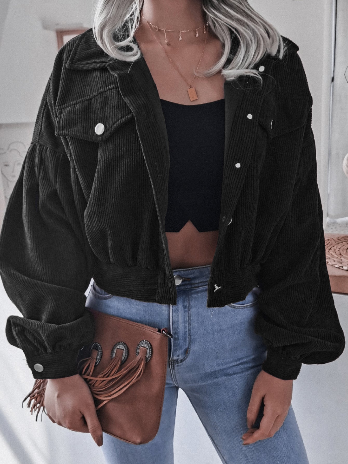 Quinn Lantern Cord Jacket