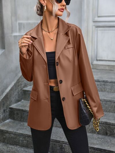 Valentina Button Up Blazer