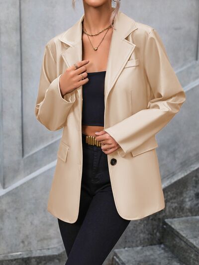 Valentina Button Up Blazer