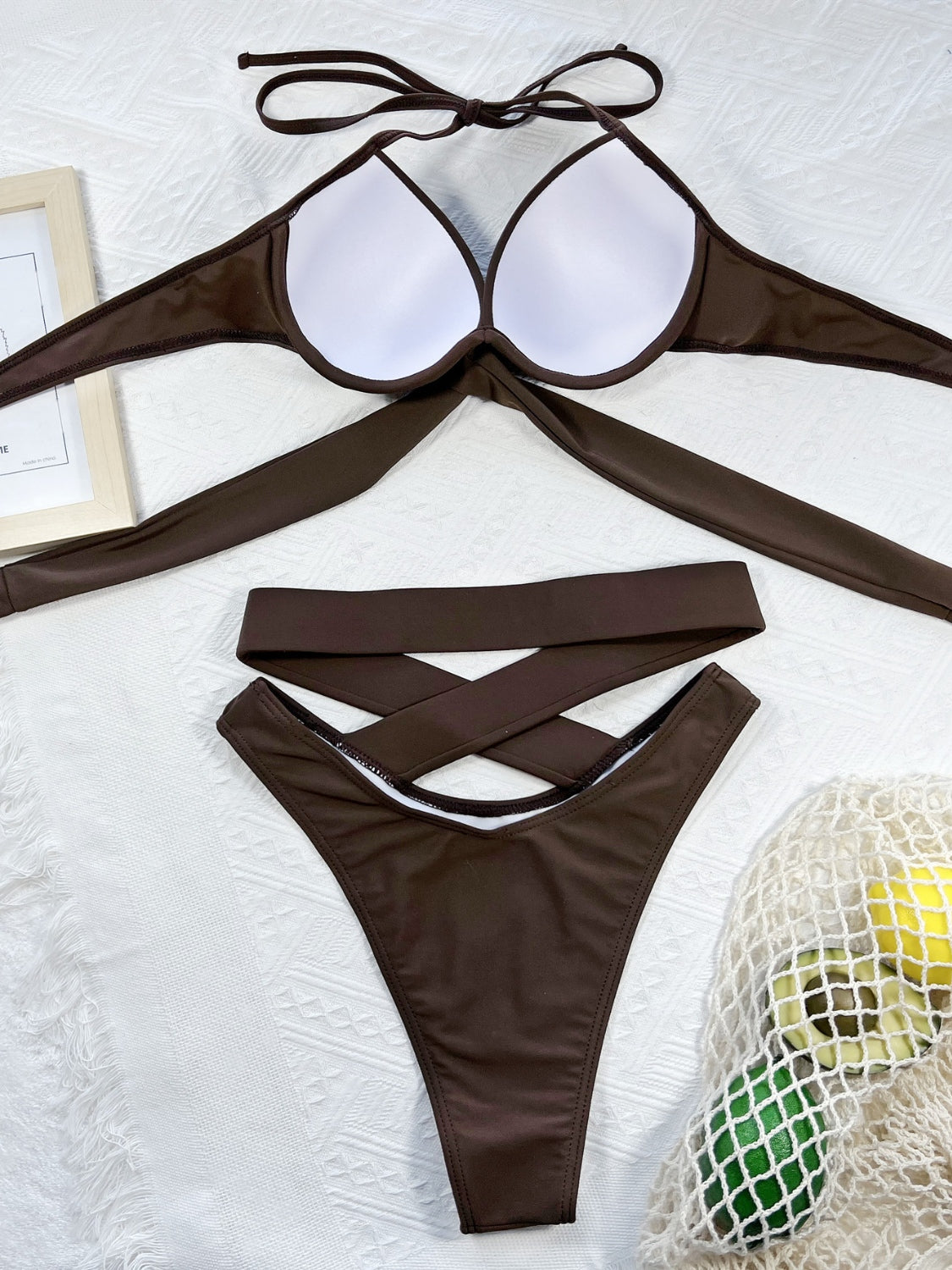 Millie Crisscross Bikini Set