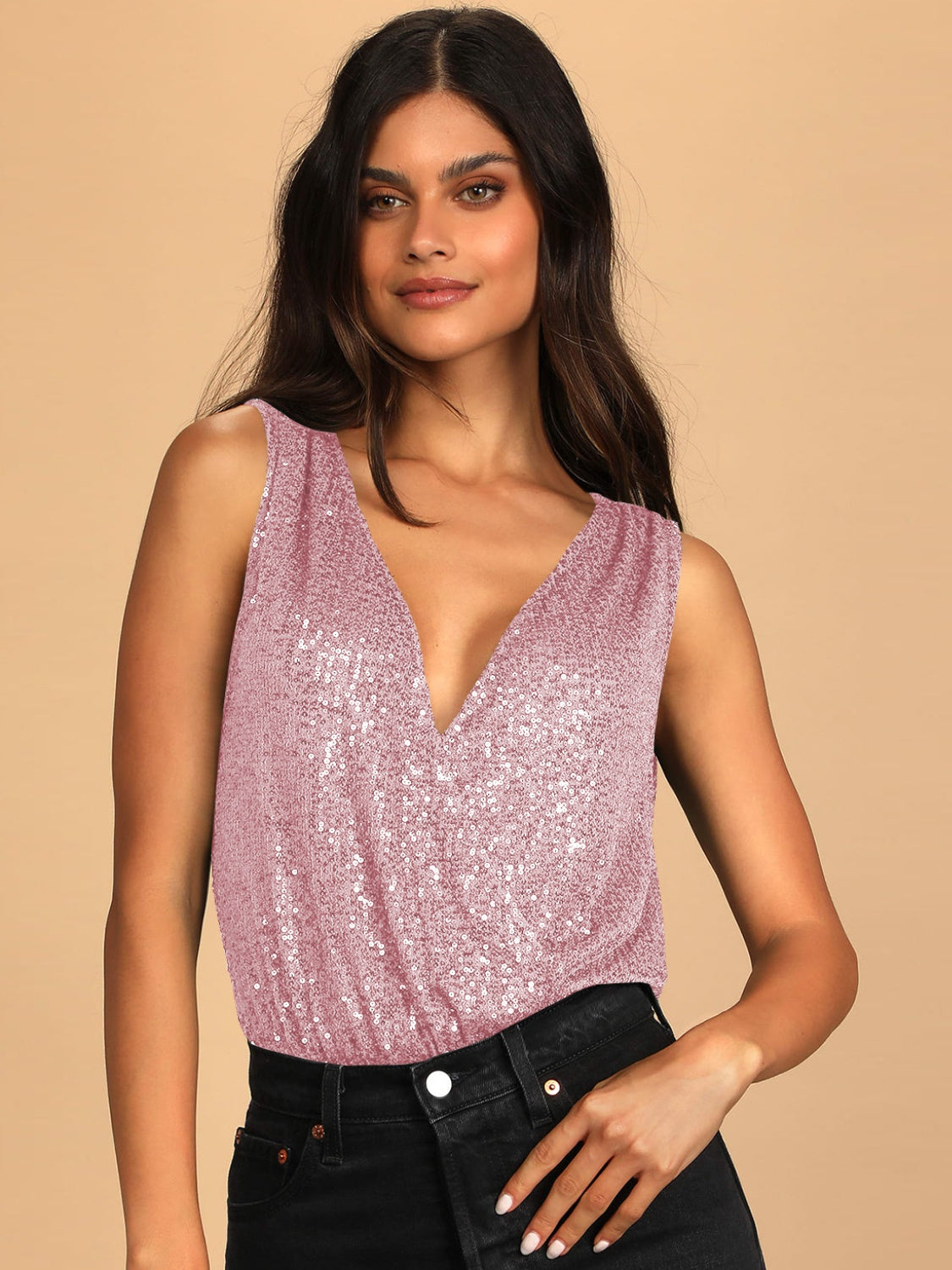 Starlight Shine Sleeveless Bodysuit