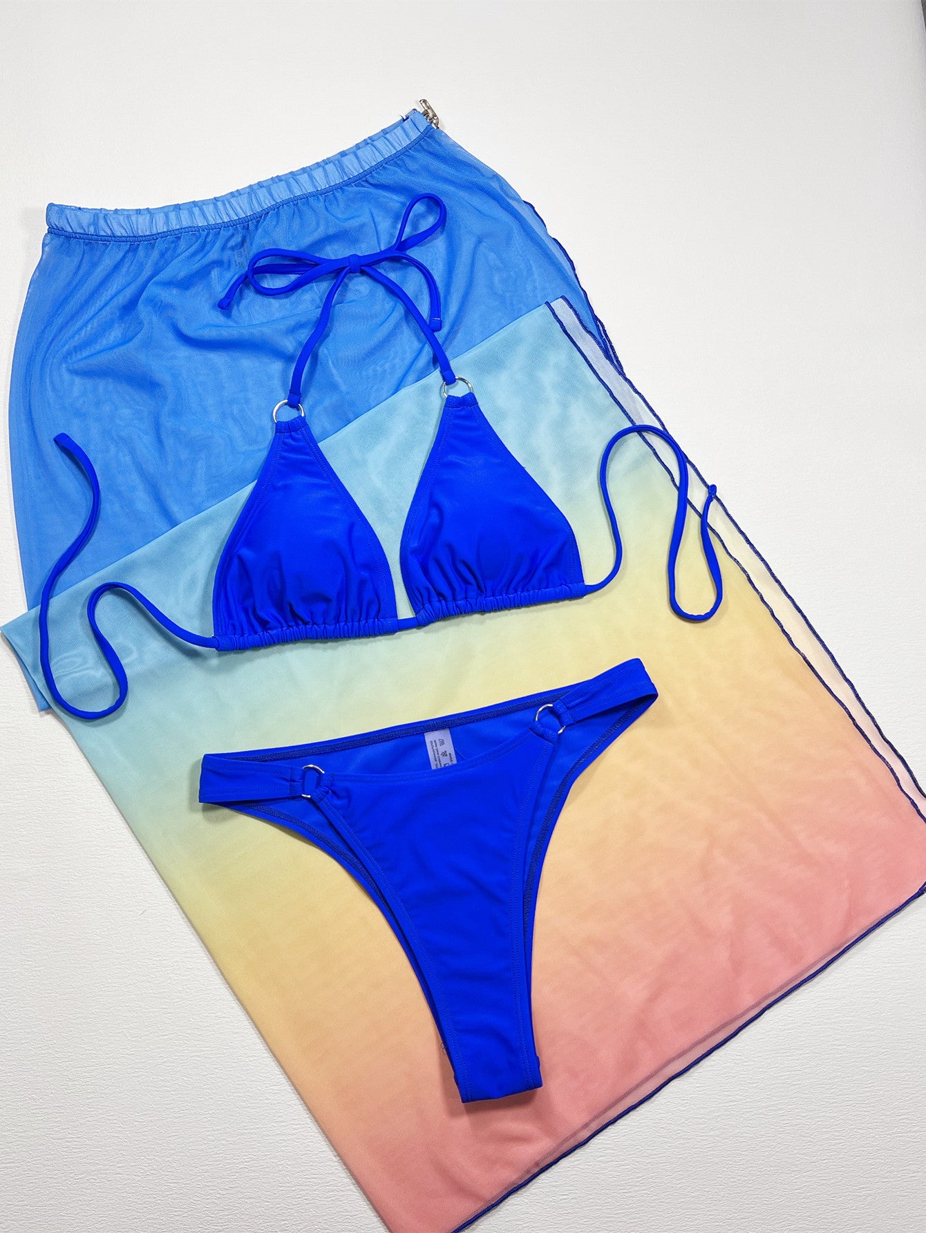 Sapphire Sunset Three-Piece Swim Set