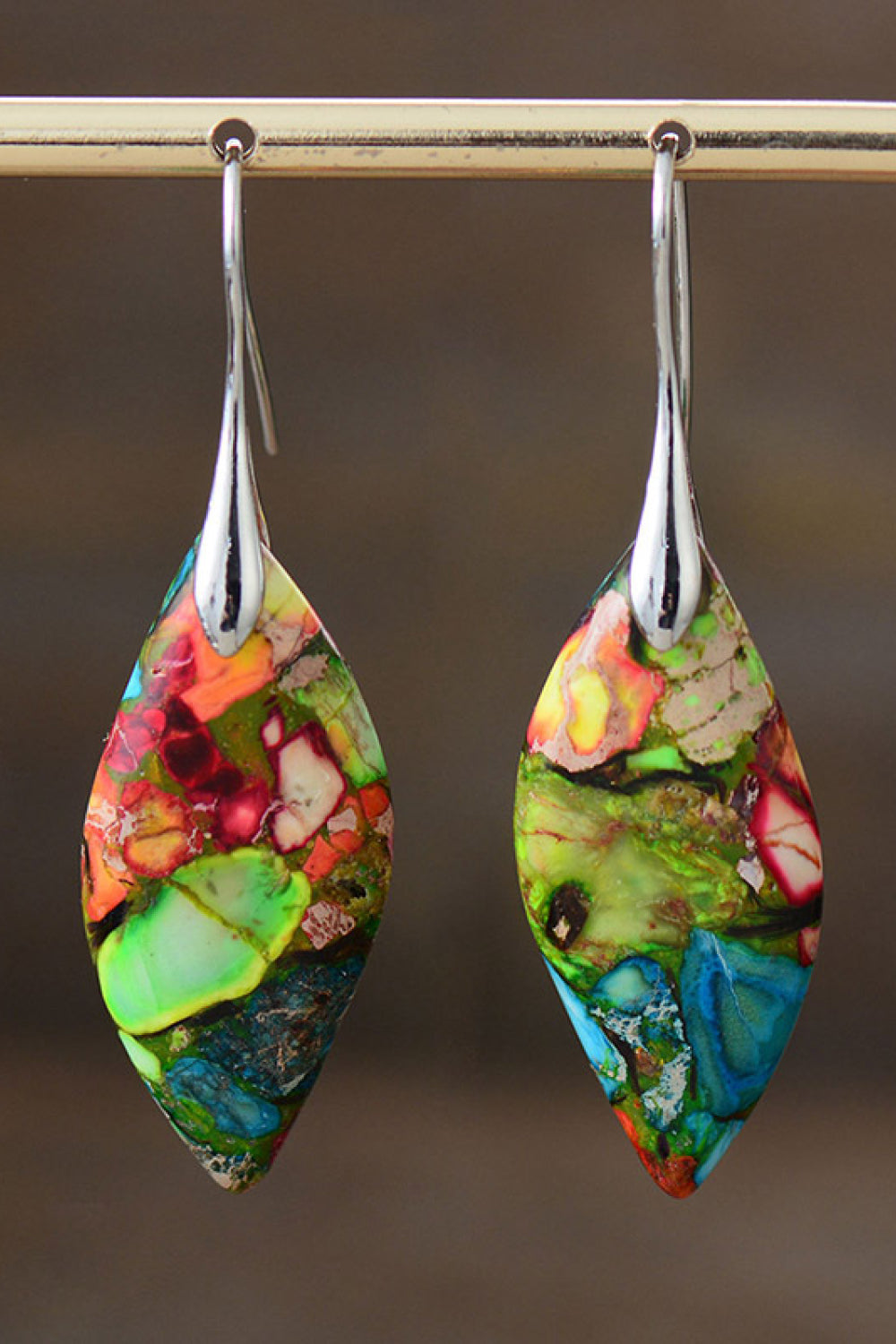 Handmade Natural Stone Earrings