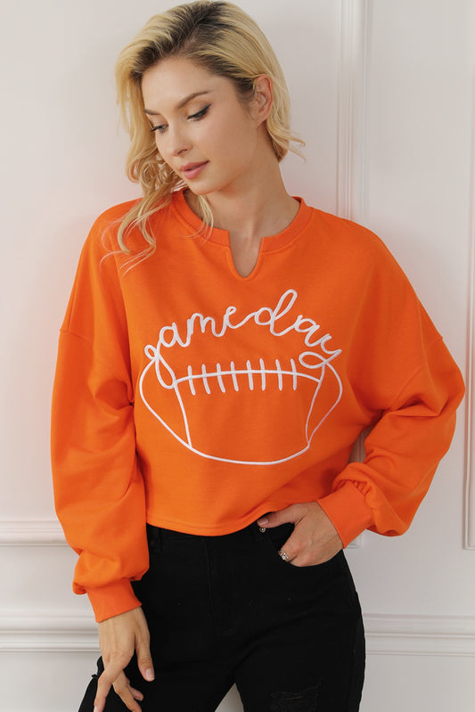 Kelly 'Game Day' Graphic Sweatshirt