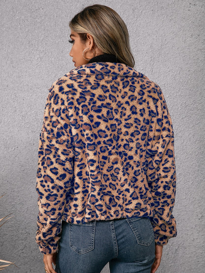 Willow Leopard Drawstring Jacket