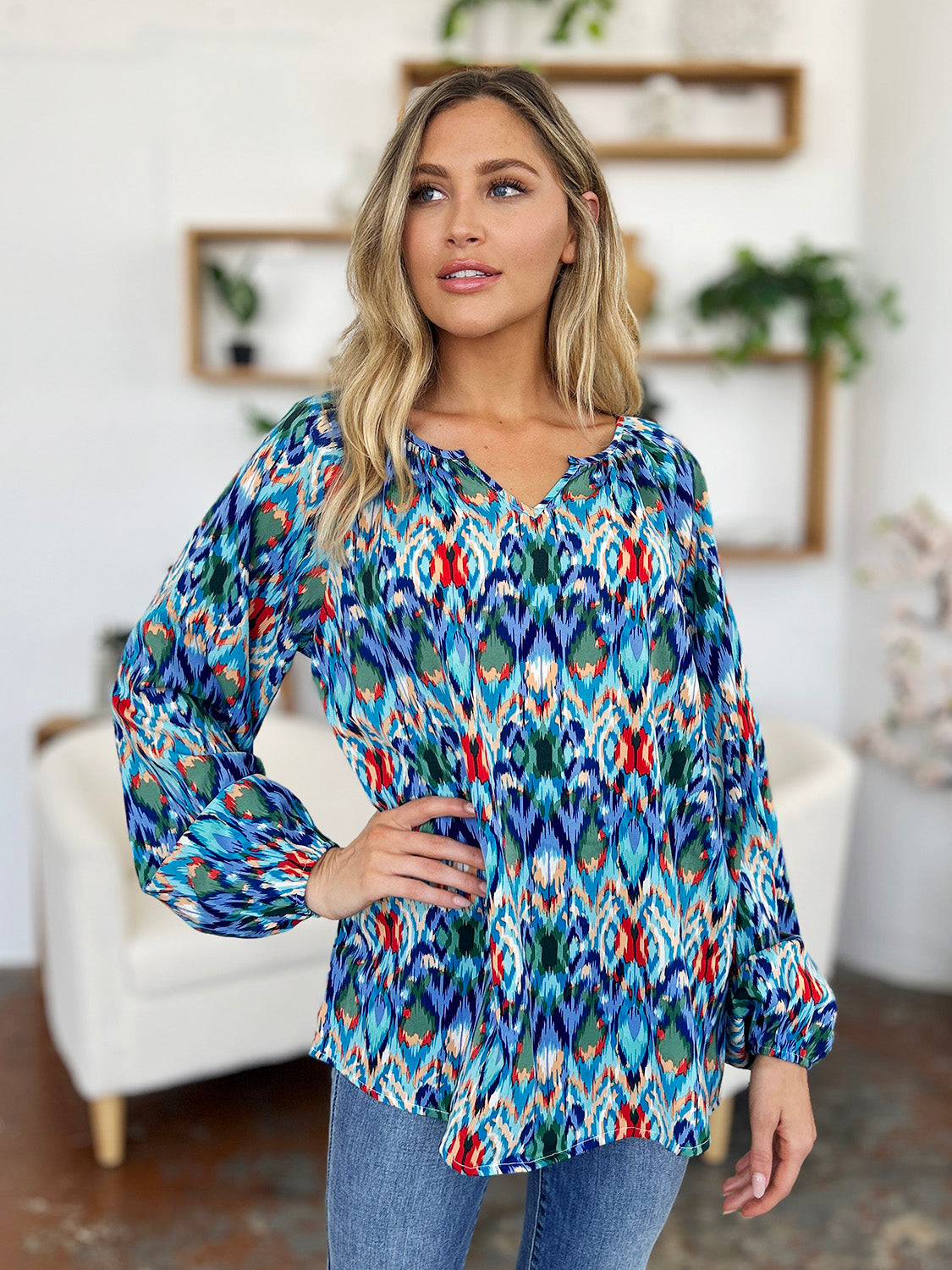 Emerson Painted Perfection Blouse