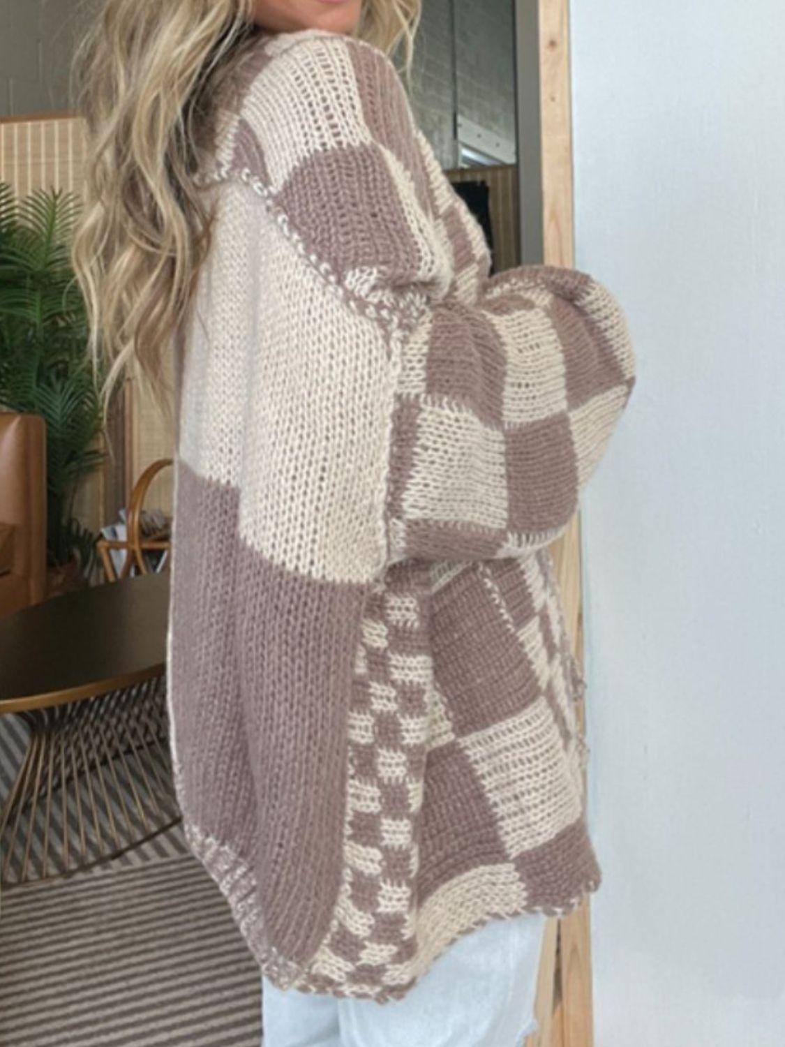 Plaid & Cozy Days Cardigan